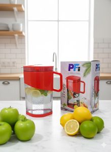 Jarra de Agua de Plástico de 700 ml con Jarra de Vidrio a Juego para Cocina, Hogar, Comedor, Restaurante, Vajilla - Product Image 2