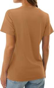 T-shirt dynamique pour femme, respirant, doux, grande taille, texture légère, mouvement fluide, motif élégant, lignes nettes, sensation moderne, toucher frais - Product Image 2