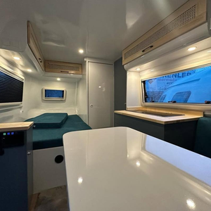 4x4 Compatible Mini Teardrop Camper Trailer with Steel Construction Lightweight Design and Sleeping Space - Product Image 2