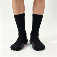 Chaussettes de sport respirantes pour hommes ADV Unicorn, chaussettes de basketball, chaussettes de course à compression, chaussettes athlétiques rembourrées avec soutien de la voûte plantaire