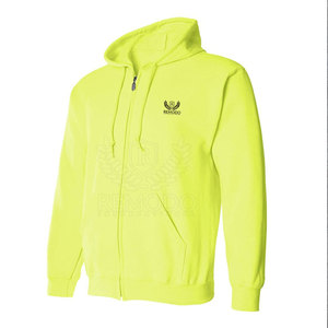 Service OEM, logo personnalisé, sweat à capuche pour homme, fermeture éclair intégrale, chaud, à capuche, hiver, extérieur, séchage rapide, 100% coton, grande taille, style streetwear, 240g - Product Image 1