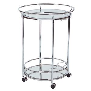 Modern Metal Serving Trolley Designed For Restaurant Kitchen Hotel Beverage Display And Storage Solutions - Product Image 3
