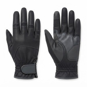 Gants d'équitation durables avec doigts respirants, paume renforcée et poignet confortable - Product Image 3