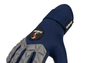 Gants de gardien de but de football SUBHAY, matériau PU, design antidérapant, équipement sportif unisexe - Product Image 6