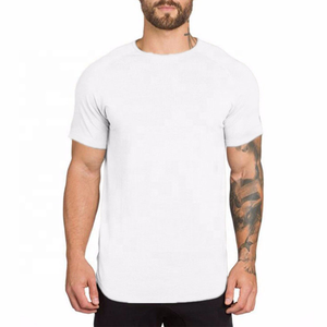 T-shirt en tricot à manches courtes pour homme, vert olive, col rond, coupe ajustée, couleur unie, style décontracté, teinture unie - Product Image 2