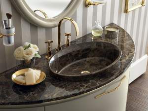 Lavabo de Baño Moderno de Mármol Natural - Product Image 3