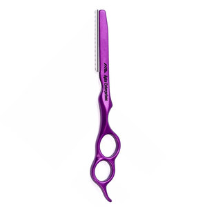 Stainless Steel Barber <b>Thinning</b> Razors for Men 2 Finger <b>Ring</b> Premium Face and Body Hairdressing Tool Precision Grooming Razor - Product Image 3