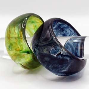 <b>Thin</b> <b>Ring</b> Resin Bangles Minimalist Style Resin Bangles Smooth Finish Resin Bangles Wholesale Factory Price Item Use Resin Bangle - Product Image 6