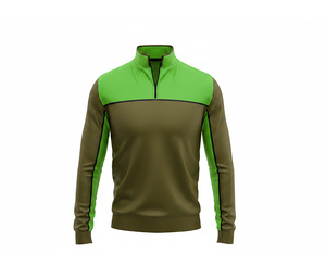 Custom Teamwear Quarter Zip <b>Jacket</b> Manufacturer <b>Men</b> Women Youth Sportswear Quick Dry Team <b>Pullover</b> - Product Image 4