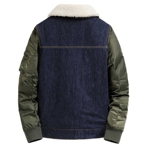 <b>Men's</b> Classic Softshell Hooded <b>Jacket</b> Regular Fit Solid Color Nylon Washed Casual Winter Style Front Logo - Product Image 3