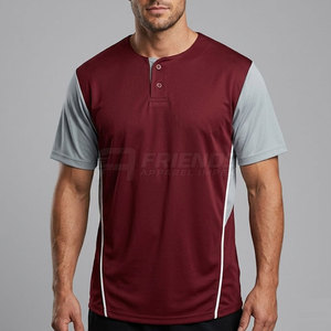 Maillot de baseball pour homme, respirant, léger, tissu durable, coupe confortable pour l'entraînement et les jeux en plein air avec mouvements flexibles - Product Image 3