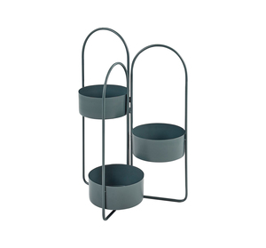 Support de Jardin en Fer Forgé Haut de Gamme, Meuble de Jardin en Métal pour Plantes et Rangement, Présentoir de Jardin au Design Dernier Cri - Product Image 6