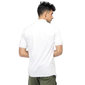 Camisetas de algodón 100% en blanco de alta calidad, camisetas lisas con logotipo personalizado, camiseta Polo para hombre, camisetas polo estampadas de talla grande para hombre para verano - Product Image 5