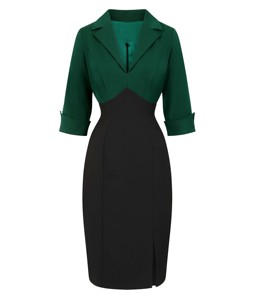chinese dress ladies Women's Work Blazer Dress