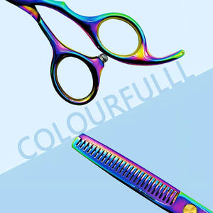 Tijeras de dientes Peluquería Texturización Tijeras de salón Tijeras de adelgazamiento de cabello profesional Corte de cabello de 6 pulgadas - Product Image 4