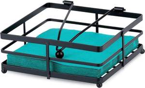 Porta servilletas de acero inoxidable de primera calidad con un brillo metálico impecable que realza la sensación de limpieza y orden en cualquier área de comedor. - Product Image 4