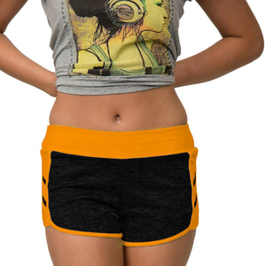 <b>Women's</b> Mid Board <b>Shorts</b> Geometric Print Quick Dry 100% Cotton Drawstring Waist Sporty Swimwear - Product Image 6