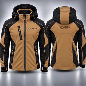 Veste Softshell Unisexe Hiver 2026 Imperméable Coupe-Vent Respirante NAVISTA SPORTS NS-8802 avec Capuche pour la Chasse - Product Image 1