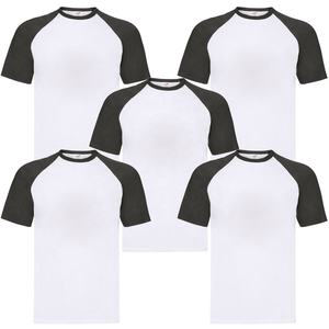 Camiseta SICFRIEND NB Printedemmc Bgas13 en 1s para Hombre, 100% Algodón, Informal, Lisa, Teñida con Patrón, Cuello Redondo - Product Image 3