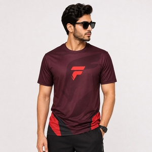 T-shirt pour homme en matière douce, coupe confortable, design respirant pour un usage quotidien en extérieur, vêtements décontractés de haute qualité, légers - Product Image 4