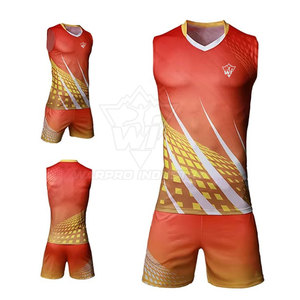Uniforme de volley-ball confortable fabriqué au Pakistan, conçu pour une utilisation durable en salle et en extérieur. - Product Image 6