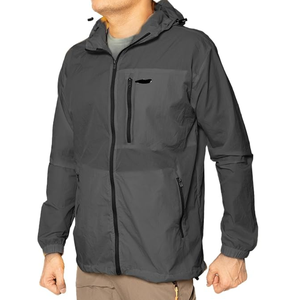 Chaqueta cortavientos con capucha, resistente al agua, de alta calidad OEM, con protección solar y transpirable para hombre, para uso en exteriores en otoño e invierno. - Product Image 6