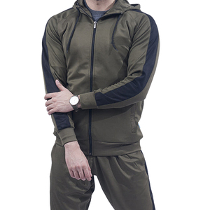 <b>Men</b> Tracksuit Athletic Two Piece Set Breathable Zip Jacket Jogging <b>Pants</b> <b>Running</b> Workout Gym Fitness Wholesale Sportswear - Product Image 5