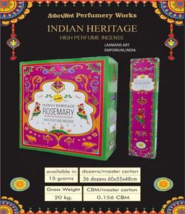 Bâtons d'encens parfumés au bois de santal de la marque Sreevani, assortiment de parfums populaires, roulés à la main, paquet de 15 g, vente en gros depuis l'Inde - Product Image 4