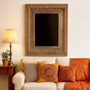 Classic Statement Mirror for Contemporary Decor Detailed <b>Ornamental</b> Frame with Premium Artistic Craftsmanship - Product Image 6