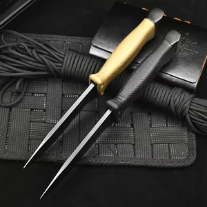 Couteau pliant tactique de survie pour le camping et la chasse en plein air, de qualité industrielle, avec logo personnalisé en gros OEM, avec manche en acier inoxydable - Product Image 5