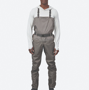 Cuissardes de chasse et de pêche pour hommes et femmes avec bottes intégrées, imperméables et respirantes - Product Image 2