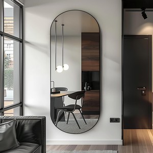 Teak Wood wooden wall mirrors and mirror <b>frames</b> OEM Custom Wholesale | Aqdus Saleem India - Product Image 1