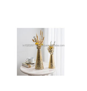 Jarrón decorativo de metal de primera calidad para hoteles, salones de banquetes, restaurantes, bodas, entradas y arreglos florales. - Product Image 2