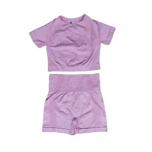 Conjunto de Yoga sin Costuras de Secado Rápido para Mujer, Talla Grande, Sujetador Deportivo Reversible, Leggings Transpirables, Ecológicos, Antibacterianos, Deportivos - Product Image 5