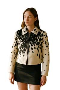 Veste en cuir de vachette personnalisée unisexe OEM ODM en gros pour hommes - Product Image 4