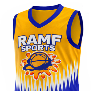 Uniforme de Baloncesto Reversible Personalizado con Nombre y Número del Equipo, Chaleco Deportivo Personalizado para Hombre/Juvenil - Product Image 4