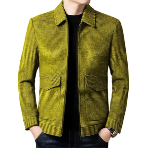 <b>Men's</b> <b>Canvas</b> Blend Shirt <b>Jacket</b> Turn-down Collar Hooded Front Logo Windproof Smart Casual Winter Wear - Product Image 6
