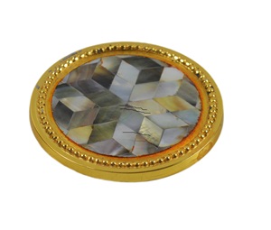Posavasos de metal martillado con diseño, varios tamaños, para mesa, para bebidas, té, café, desayuno, varios colores, lisos, para bancos - Product Image 2