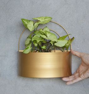 Macetero Colgante de Metal Hecho a Mano por un Fabricante Confiable para Decoración Artística del Hogar y Arreglos Florales Elegantes en Interiores - Product Image 5