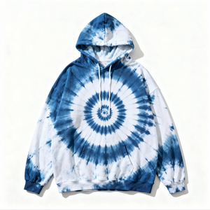 Sweat à capuche personnalisé pour homme, 100% coton molletonné avec poche - Vente en gros de vêtements de rue et de sport - Product Image 2