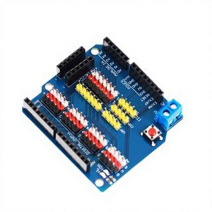 เซนเซอร์ชิลด์ V5.0 บอร์ดขยายเซนเซอร์ อุปกรณ์เสริมหุ่นยนต์อิเล็กทรอนิกส์บล็อกประกอบ V5 - Product Image 1