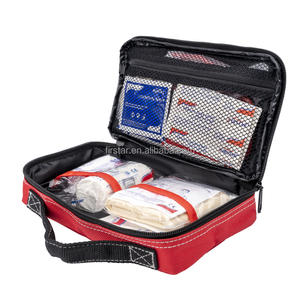 Firstar grosir CE disetujui tahan lama Medium <span class=keywords><strong>600D</strong></span> bahan Kit pertolongan pertama portabel untuk rumah Mobil tempat kerja perjalanan darurat - Product Image 4