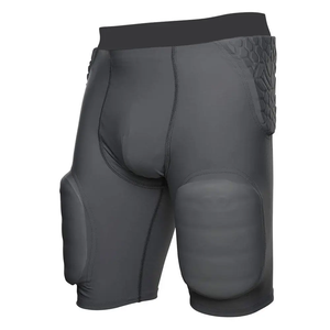 Zipper Pockets Anti-Wrinkle & Quick Dry Features Men's Breathable Worsted <b>Spandex</b>/Polyester Knee-Length Running <b>Shorts</b> <b>with</b> - Product Image 4