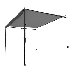 Tenda da Sole Manuale per Camper da 4,20 m, Kit Completo con Telaio Retrattile in Lega di Alluminio Nero, Tenda da Esterno per Rimorchio, Lunghezza Massima 5 m, Rivestita, Adatta alla Maggior Parte dei Camper - Product Image 1