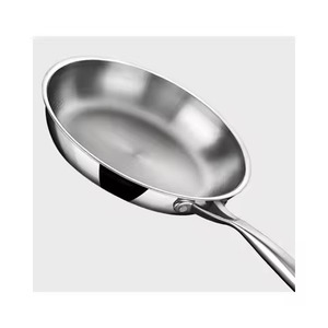 Everyday Use Tough Professional Tri Size Polished Stainless Steel Frying <b>Pan</b> Heavy Duty Cooking <b>Pan</b> Set For Restaurant Chefs - Product Image 6