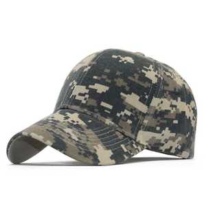 Unisex Camouflage Baseball Cap Breathable Polyester Outdoor Casual <b>Hat</b> Adult Size 56-58CM Spring <b>Summer</b> Wear - Product Image 1
