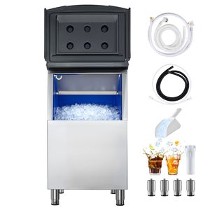 Contenitore per Ghiaccio in Acciaio Inox per Cucine Commerciali, Capacità 250 LBS, Regolabile e Antiscivolo - Product Image 1