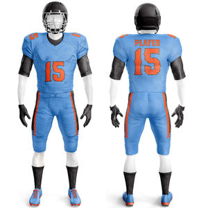 Maillot de football américain personnalisé sans manches, respirant, imprimé sur le devant, vêtements de sport de performance supérieure, séchage rapide, athlétique - Product Image 6