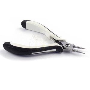 Pince à bijoux en acier inoxydable de haute qualité, outil professionnel de perlage, construction durable pour la fabrication de bijoux - Product Image 3