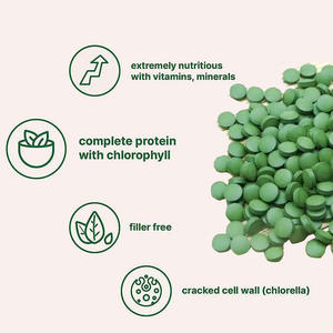 Spirulina-Tabletten 60 Stück für tägliche Ernährung und antioxidative Unterstützung mit nährstoffreichen blaugrünemigen Algen, Großhandelslieferant - Product Image 5